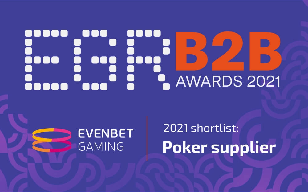 EvenBet Gaming Is Shortlisted for EGR B2B Awards 2021