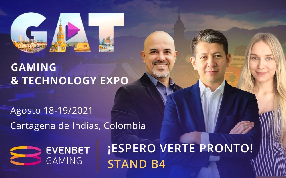 EvenBet Gaming estará exponiendo en la GAT Expo 2021