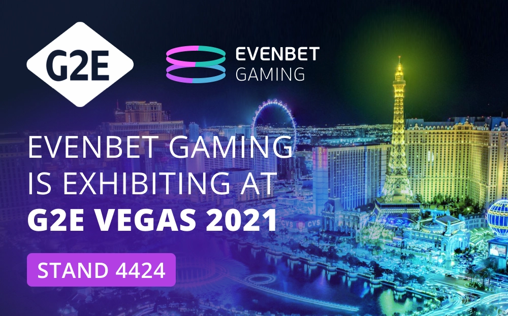 EvenBet Gaming estará exponiendo en G2E Vegas 2021