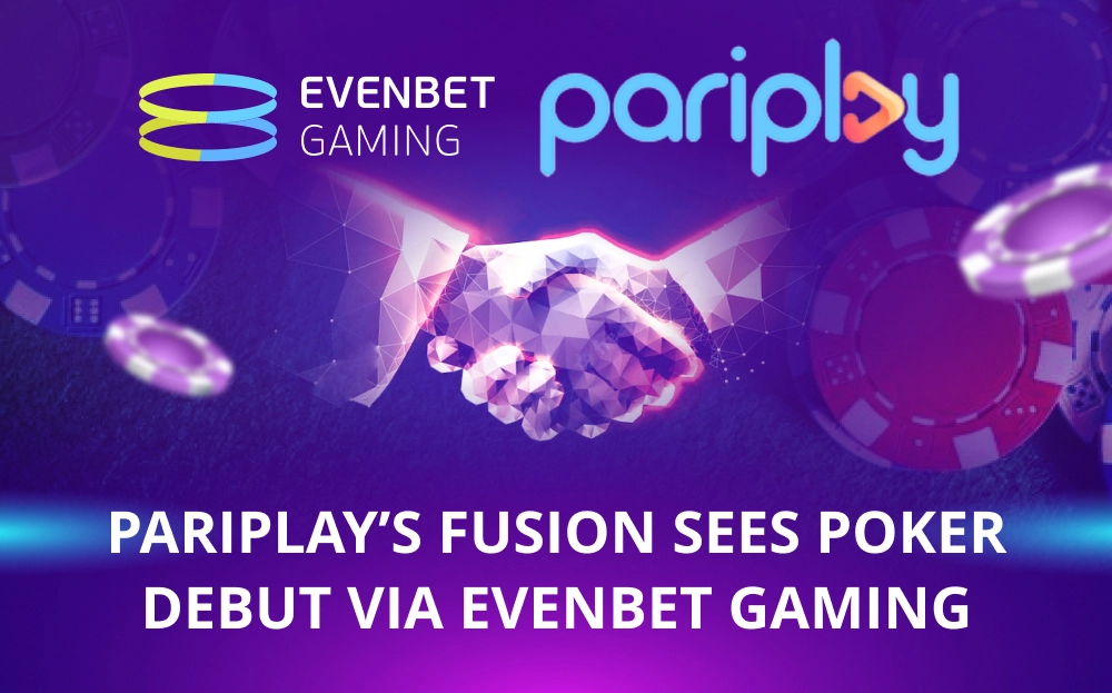 Nueva asociación estratégica: EvenBet Poker se integra a PariPlay