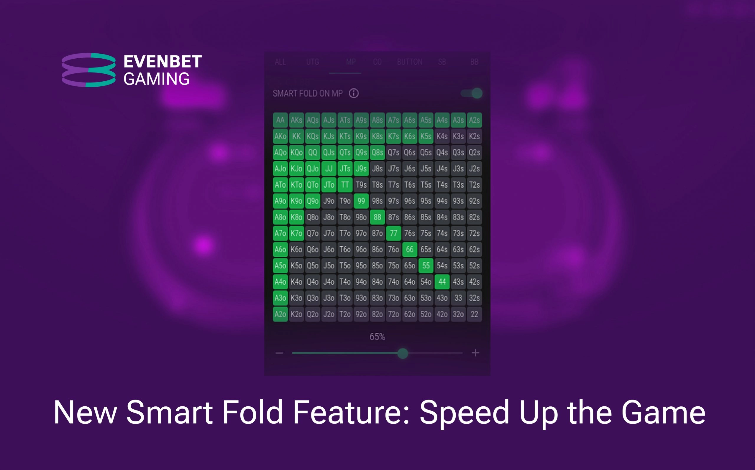 Speed Up The Game with Smart Fold Feature from EvenBet