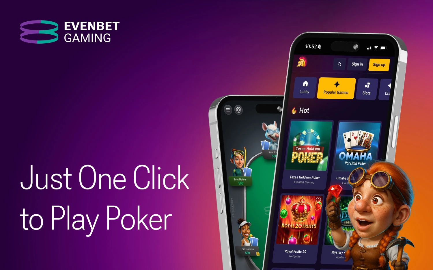 New Casino-Friendly Solution: One-Click Poker