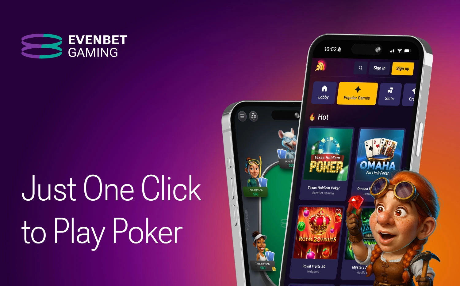 New Casino-Friendly Solution: One-Click Poker