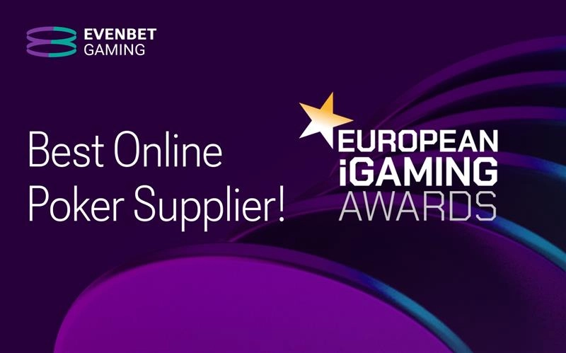 EvenBet Wins Best Online Poker Supplier at European iGaming Awards 2026