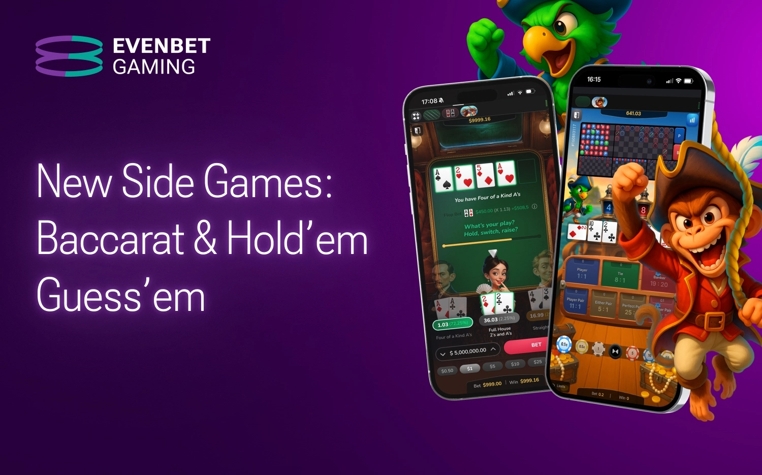 EvenBet Gaming Launches New Side Games to Boost Engagement and Revenue