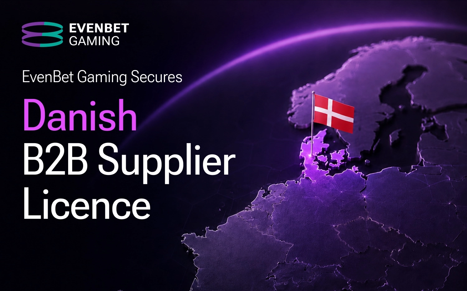 EvenBet Gaming Secures B2B Supplier Licence in Denmark