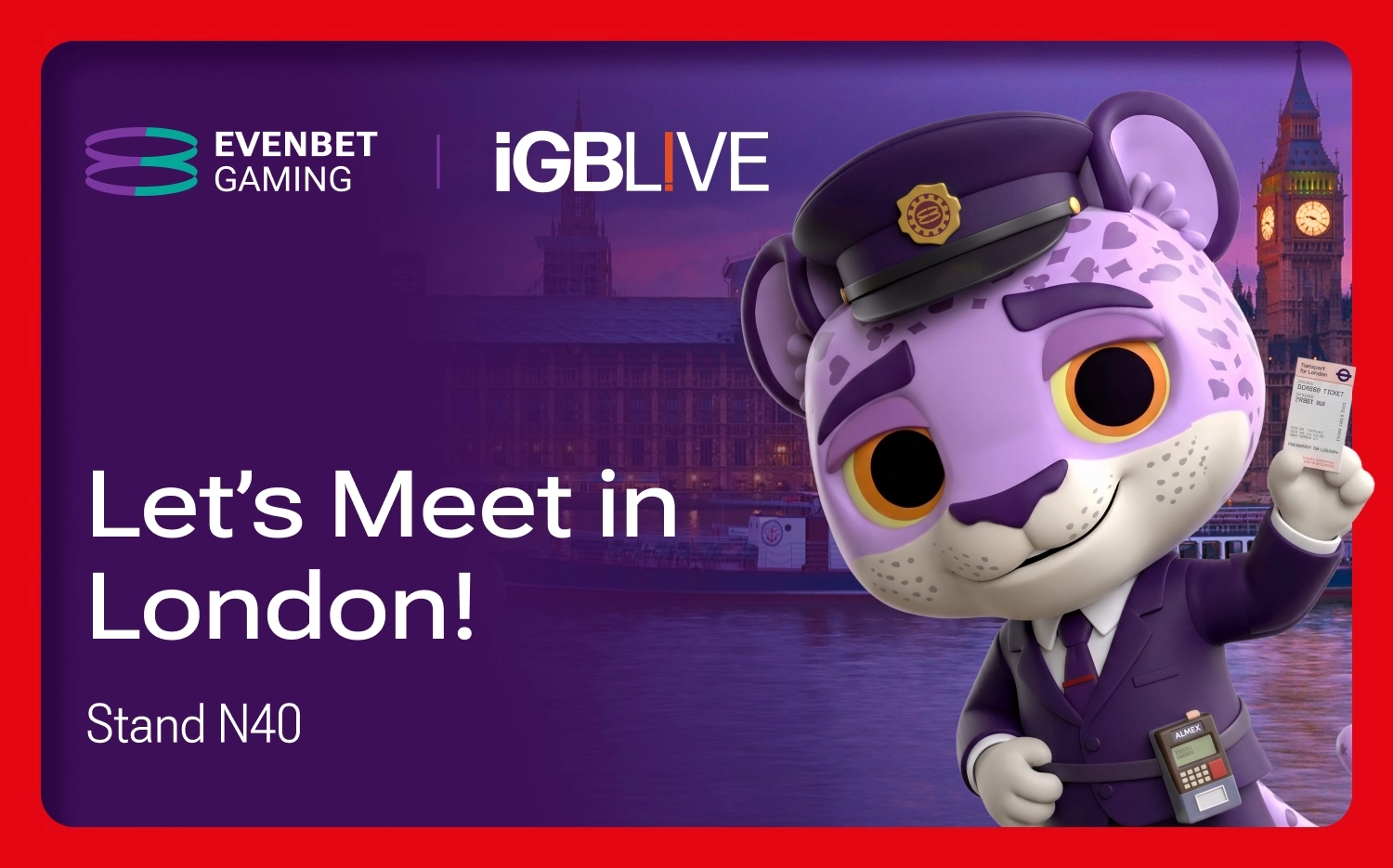 Meet EvenBet Gaming at iGB L!VE London 2026