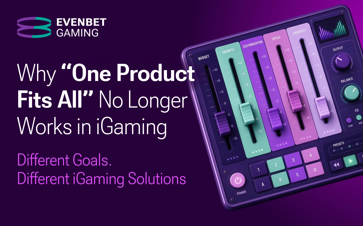 Why “One Product Fits All” No Longer Works in iGaming 