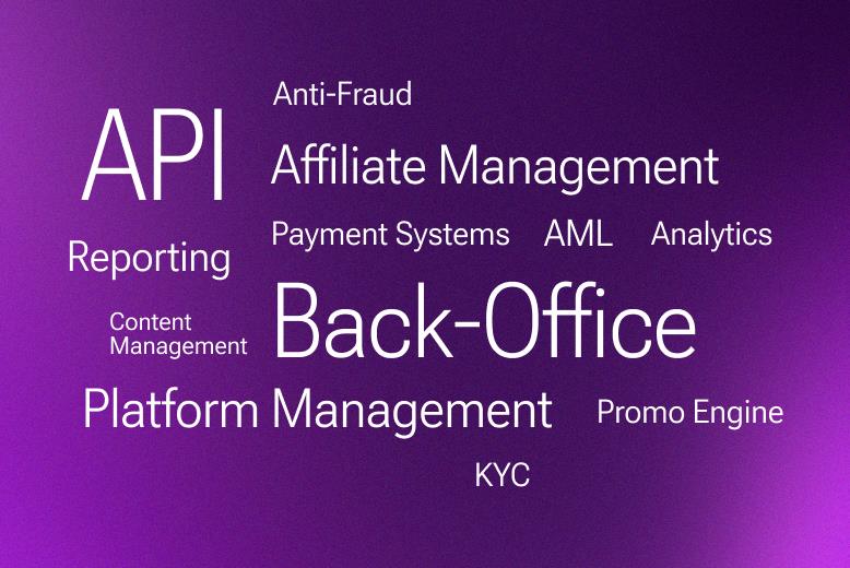 What should be provided with the poker room management software