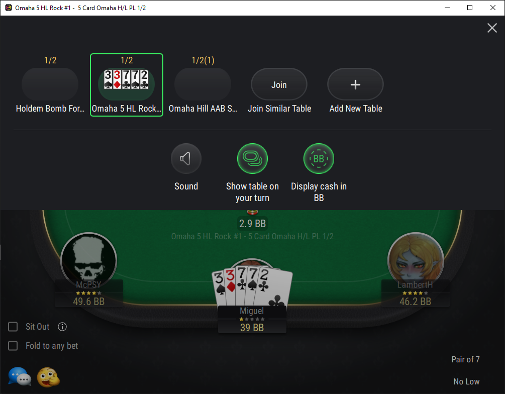 GamiBot dashboard on multiple monitors