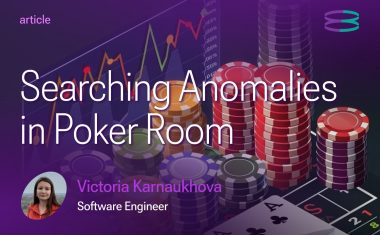 Data Clustering: Searching Anomalies in Poker Room Operation