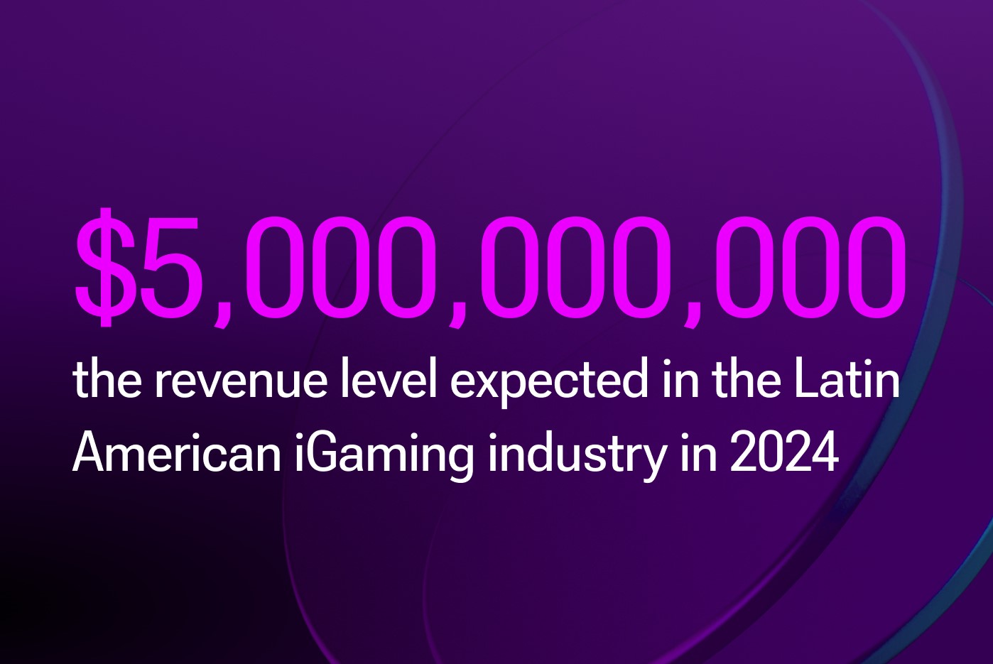 Revenue of iGaming industry in Latin America