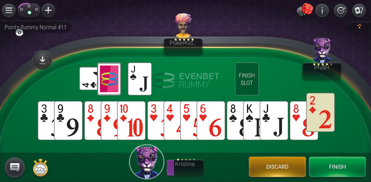 Rummy | EvenBet Gaming