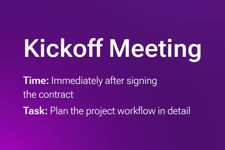 Why we provide kickoff meetings at EvenBet Gaming