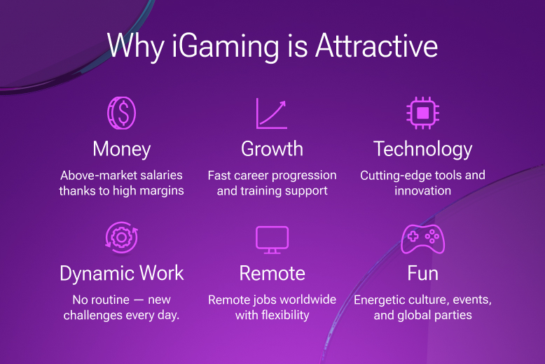 Why iGaming job is attractive