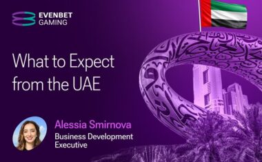 UAE iGaming situation review. Cover for the article by Alessia Smirnova, Business Development Executive at EvenBet Gaming
