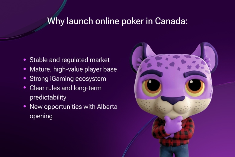 Why launch online poker in Canada