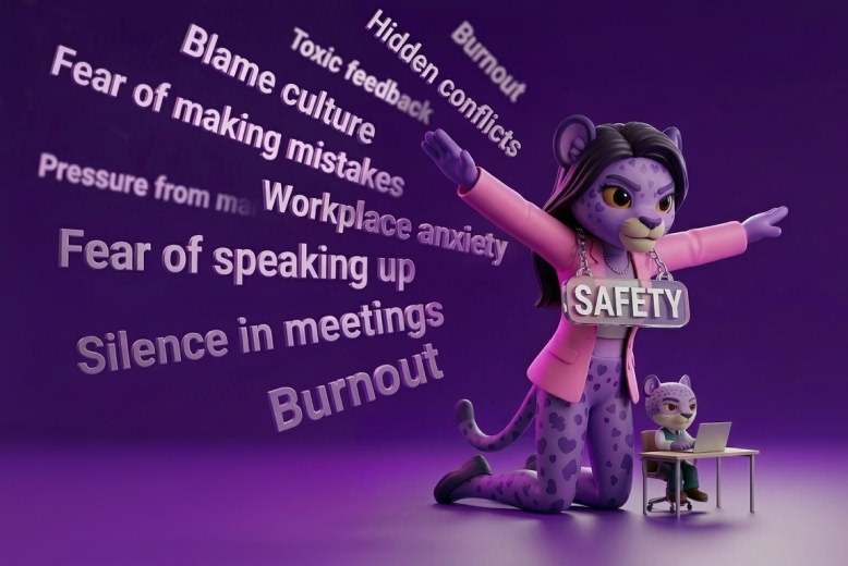 Psychological safety in HR. Illustration for the article