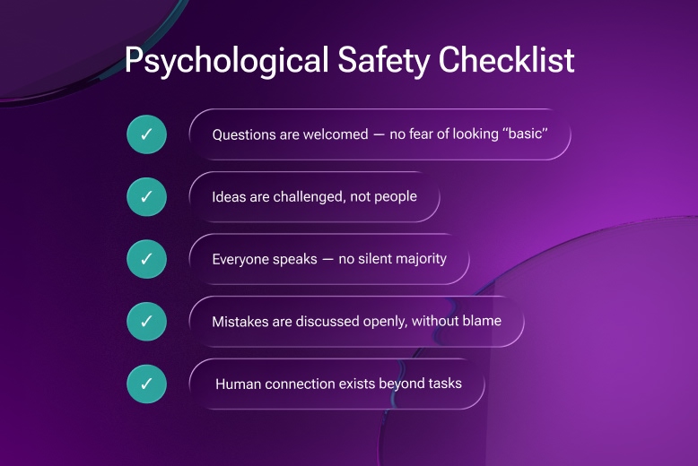 Psychological Safety Checklist for HR