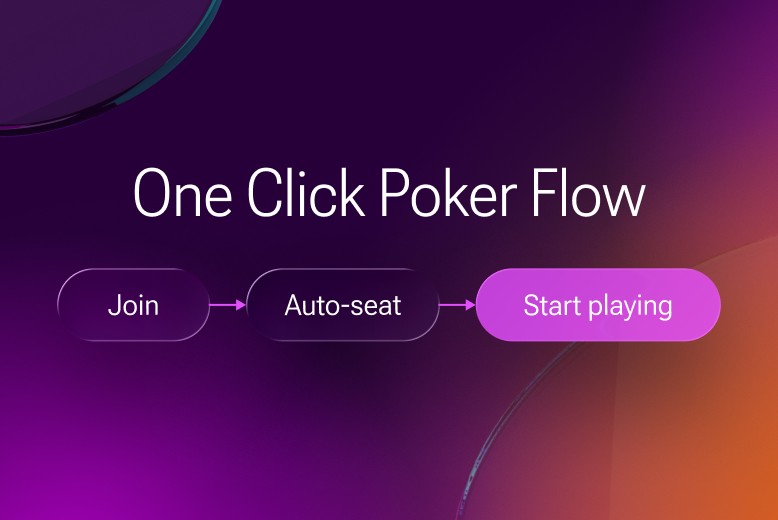OneClick poker flow