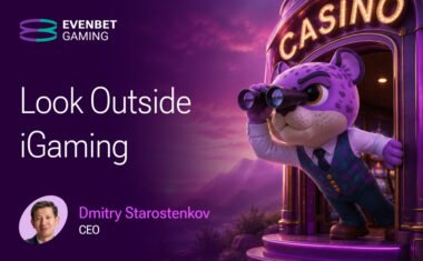 Cover image for an article about iGaming business ideas inspired by mobile gaming, retail, FMCG, and digital entertainment platforms.
